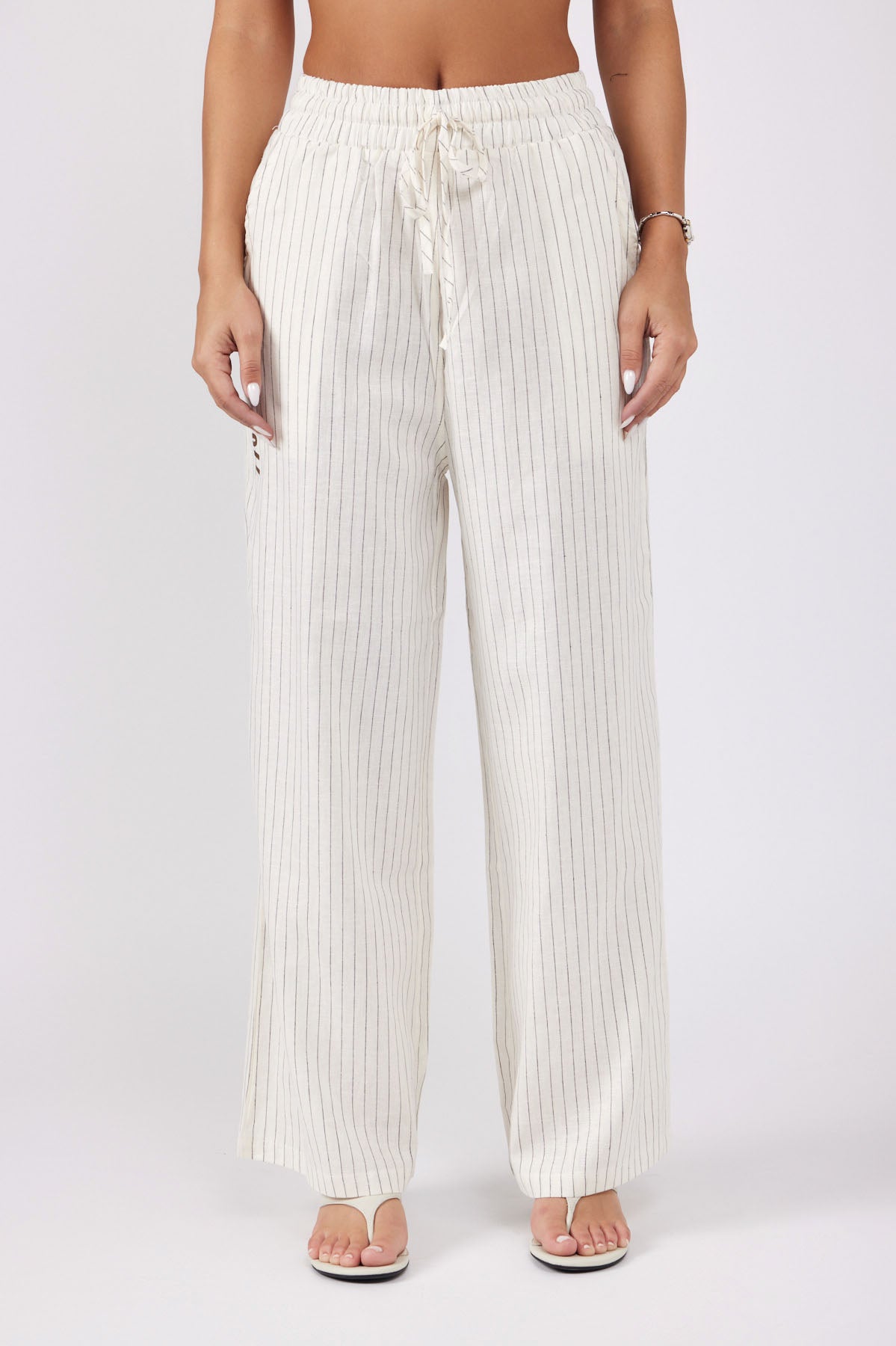 Linen long pants 770