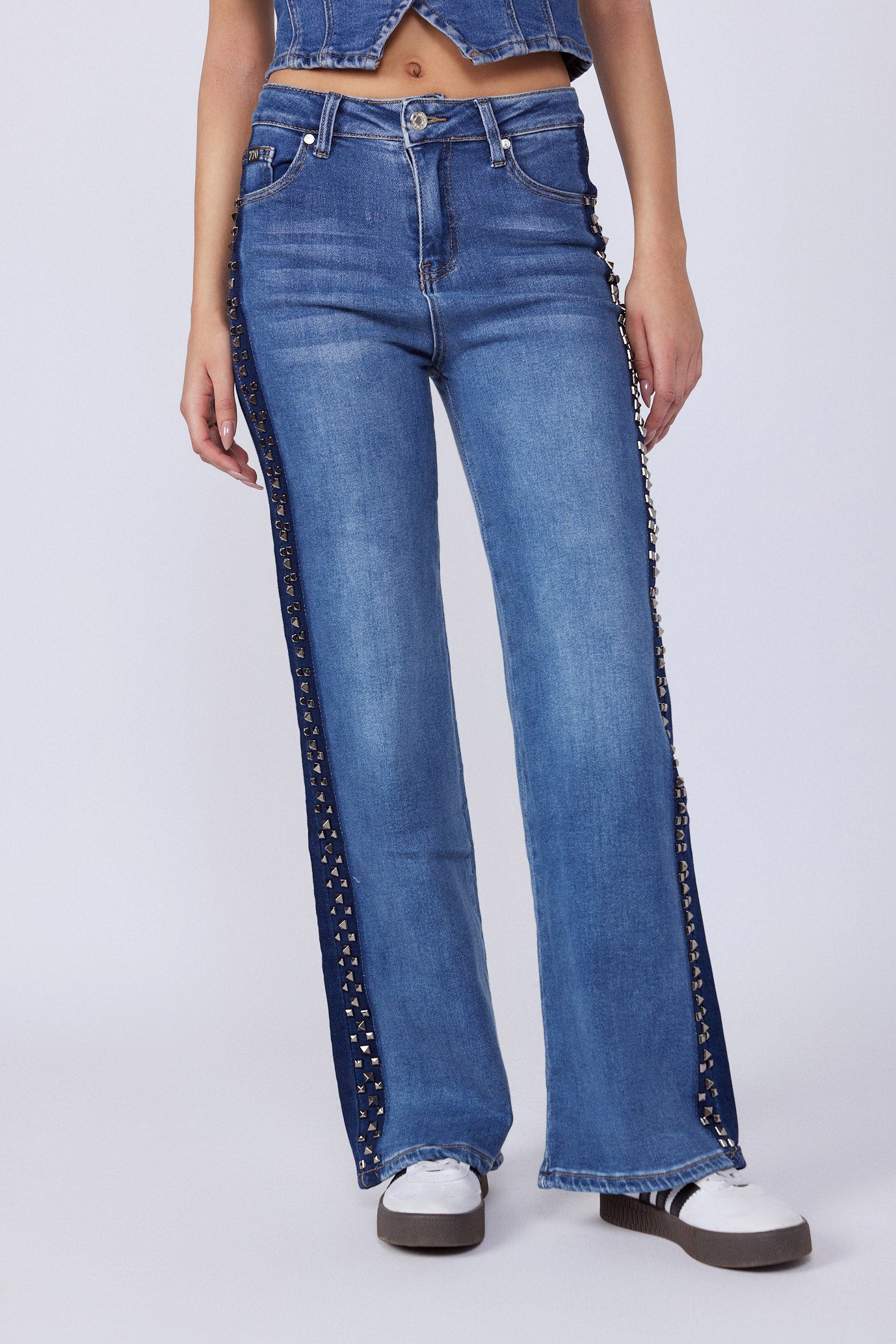 SEVEN studded jeans