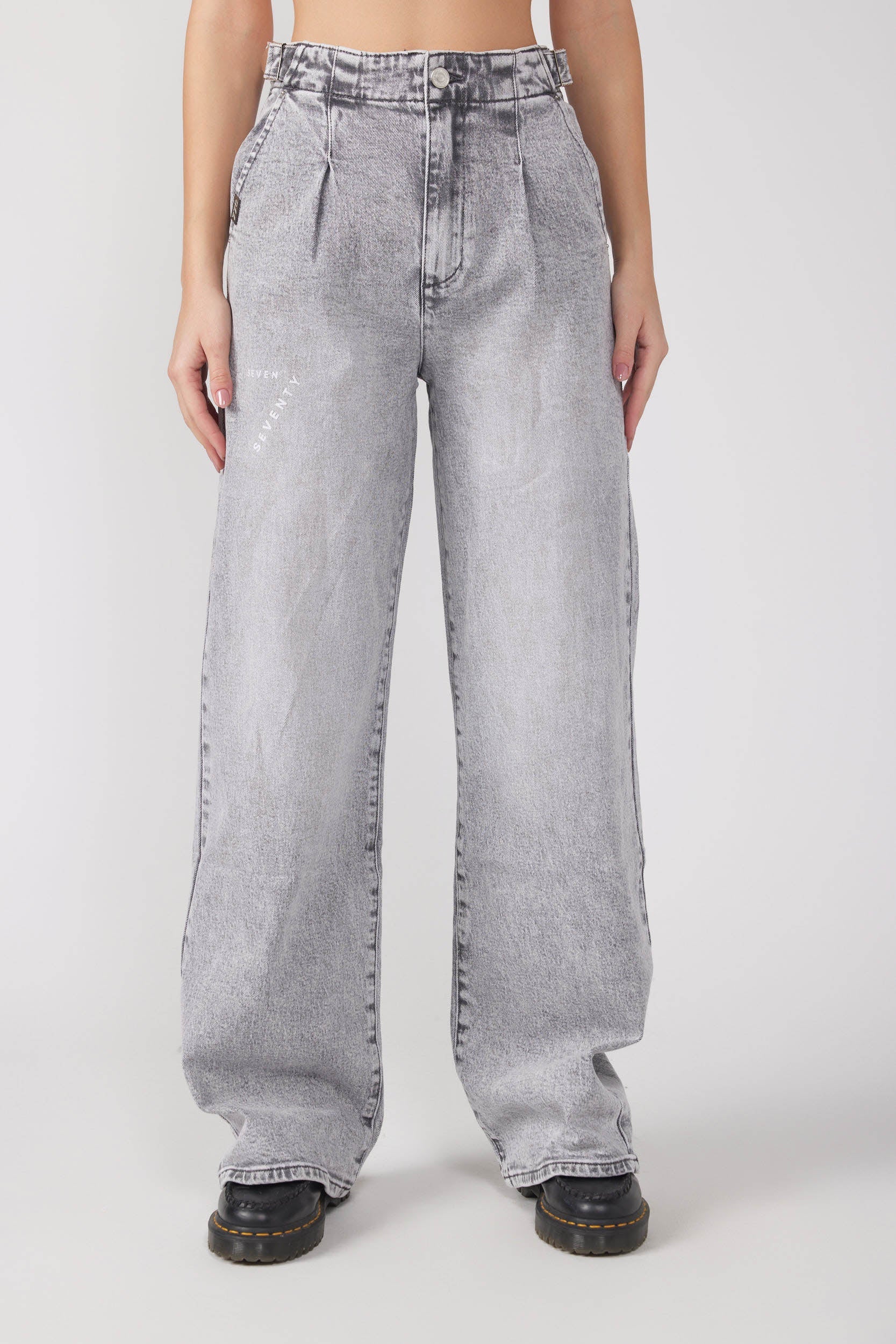 SEVEN straight-leg flare jeans