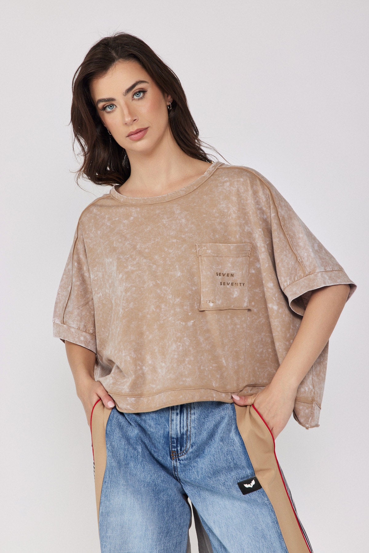 SEVEN wide-leg T-shirt