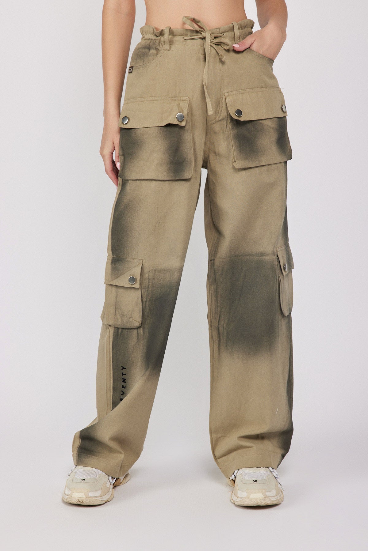 Cargo pants, wash color 770