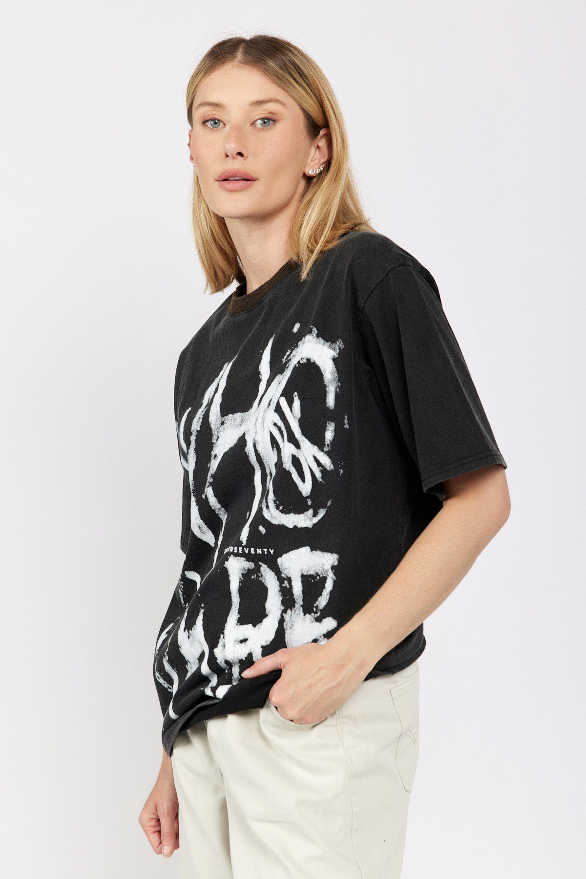 WHO Graffiti Loose T-Shirt