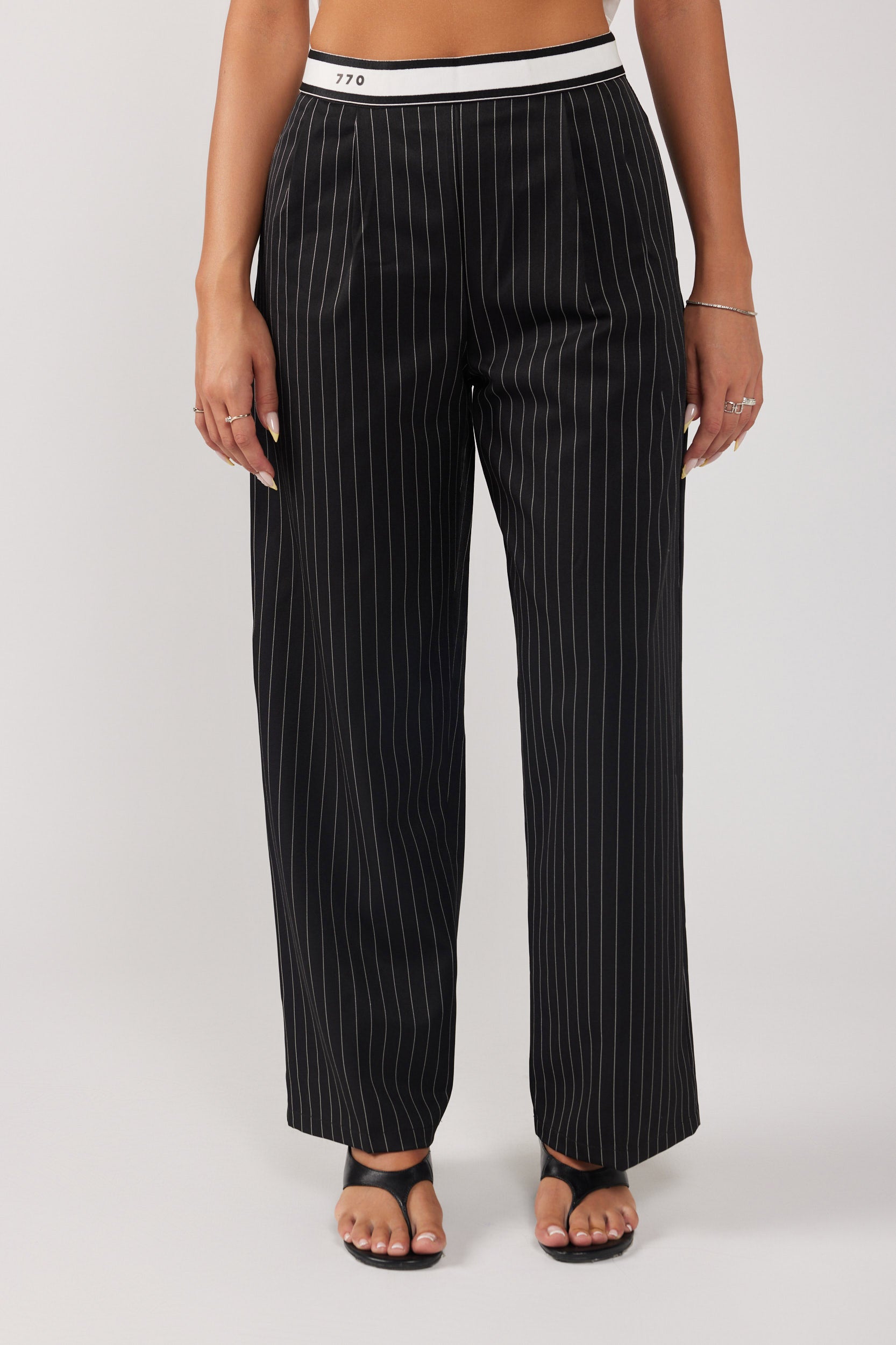 SEVEN striped tailored pants
