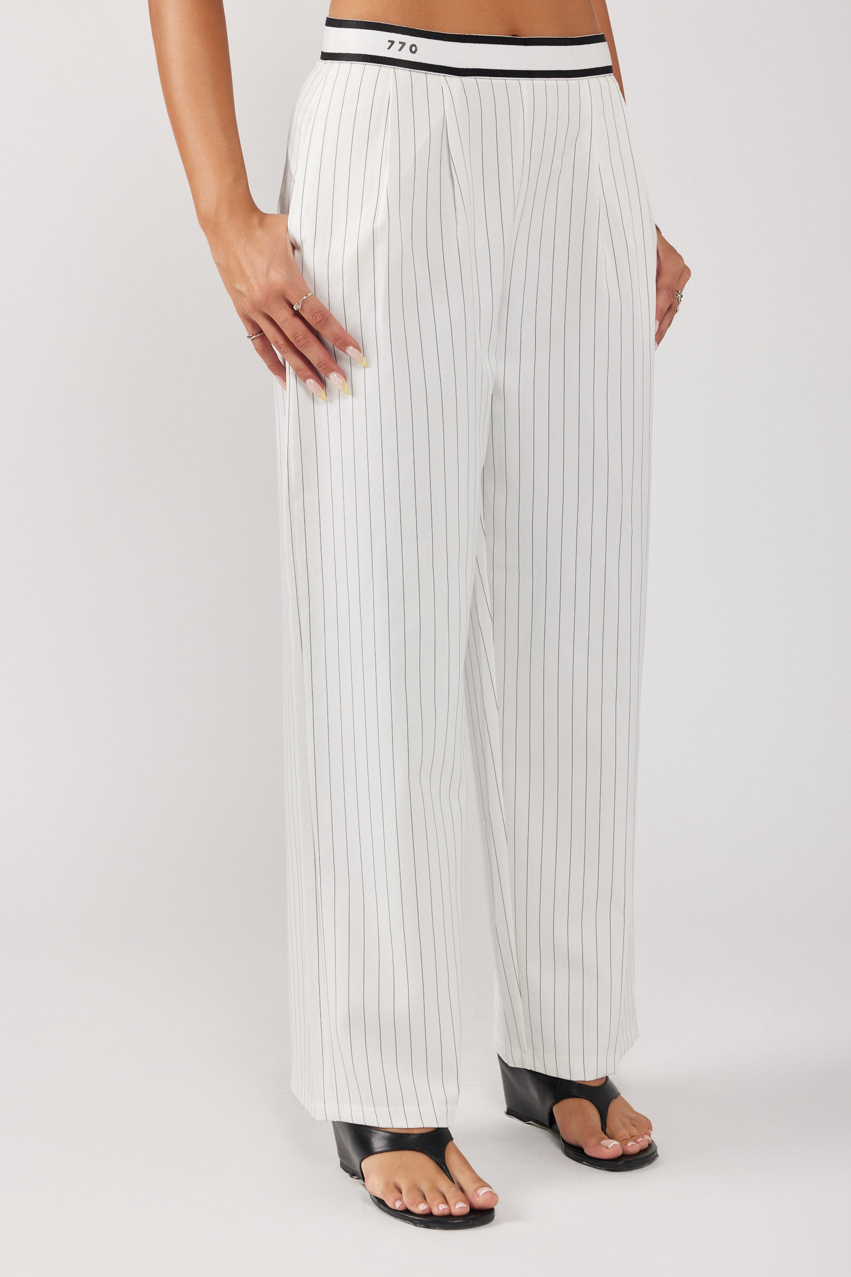 SEVEN striped tailored pants
