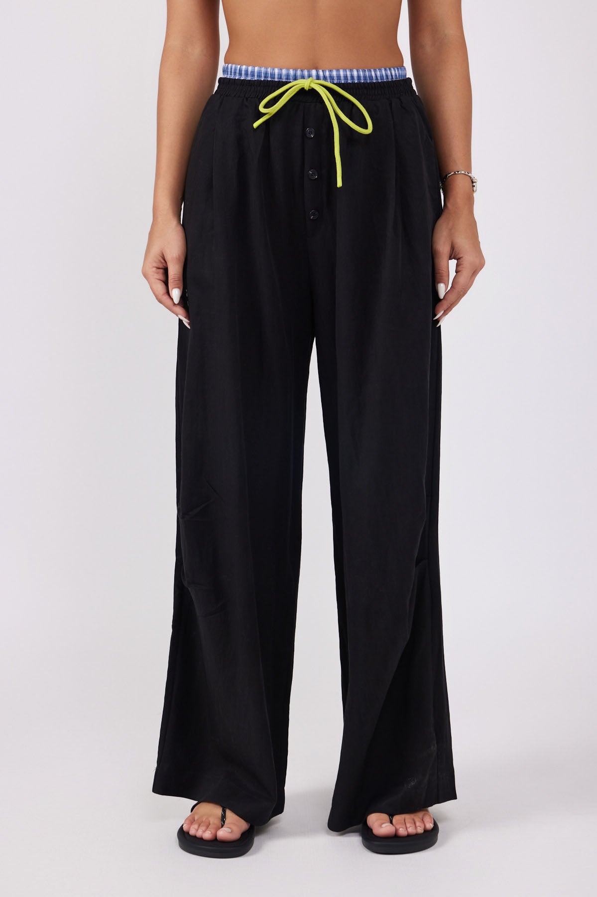 SEVEN double belt pants