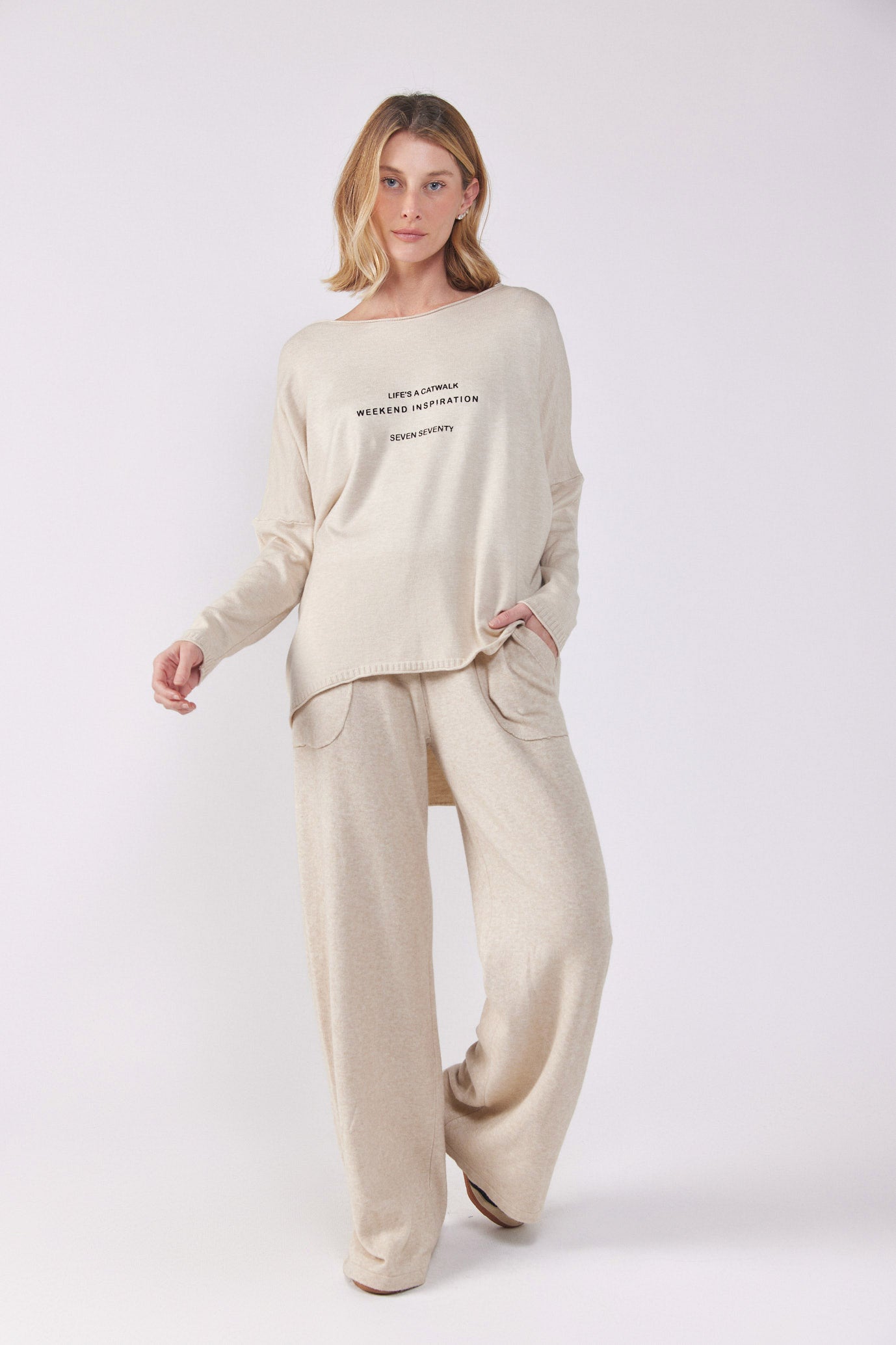 סט סריג דק WEEKEND