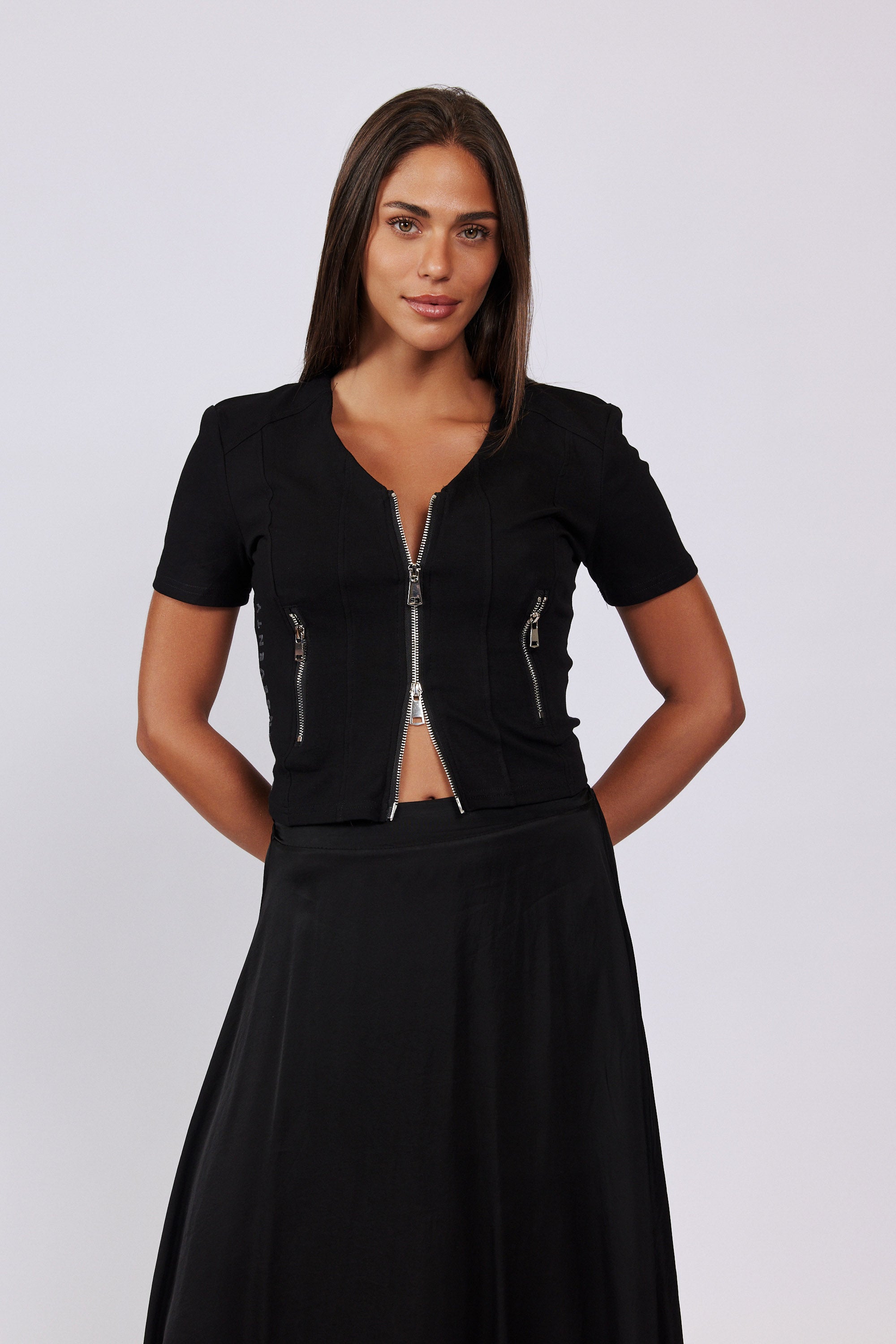 Zipper shirt