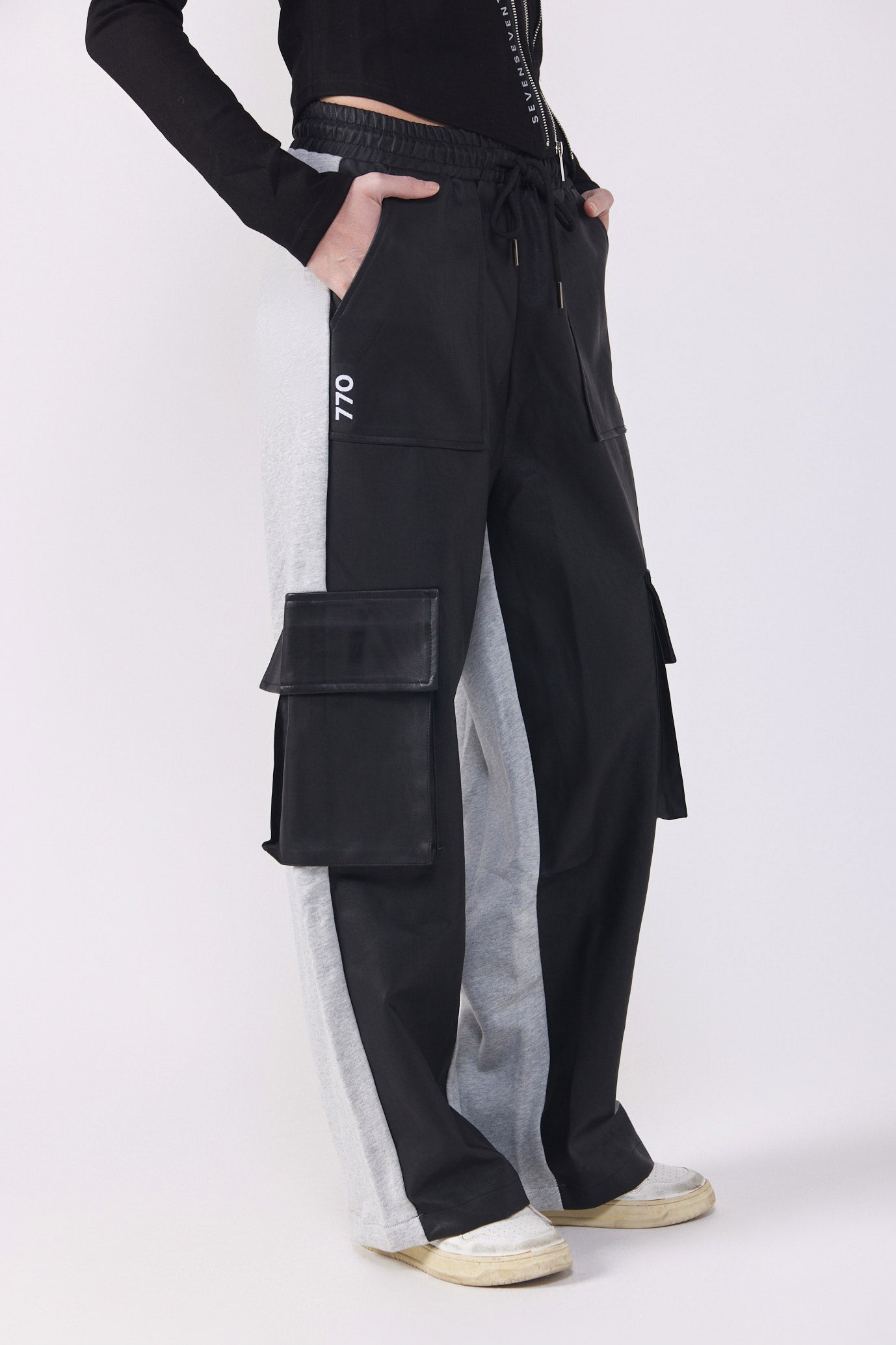 Faux Leather and Potter 770 Cargo Pants