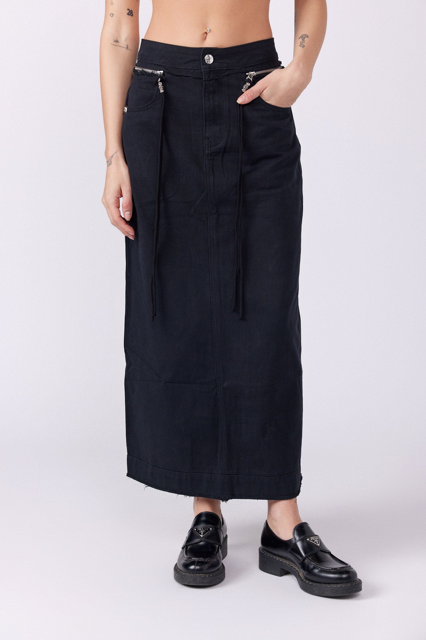 Maxi skirt DRILL SEVEN