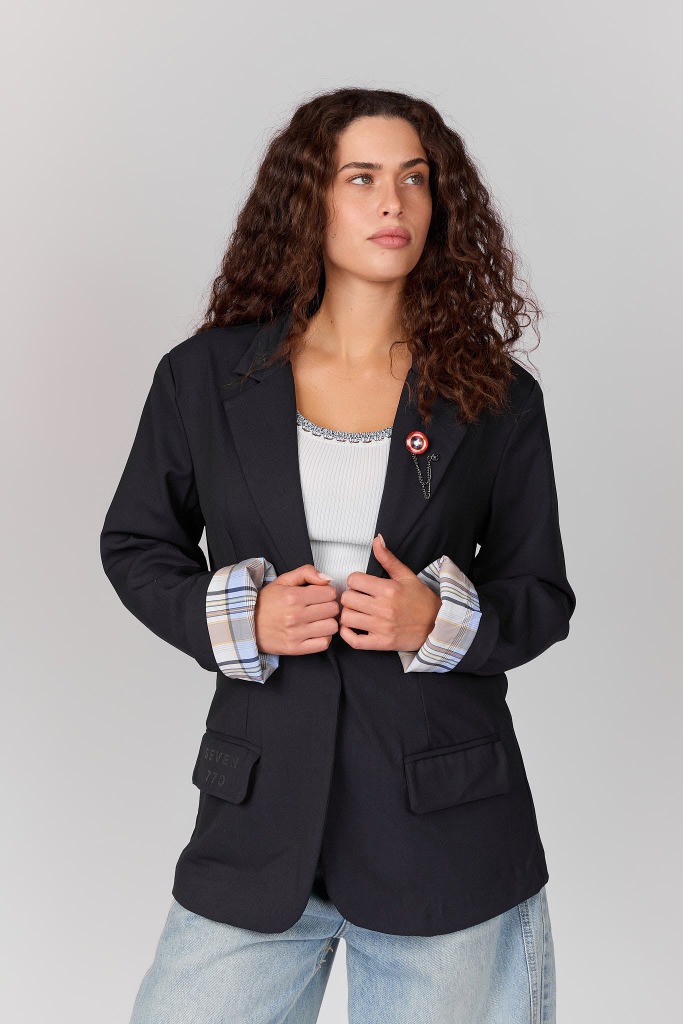 ג'קט מחוייט שילוב