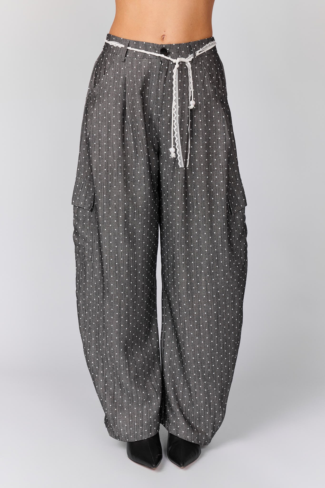 מכנסי קרגו בלון נקודות