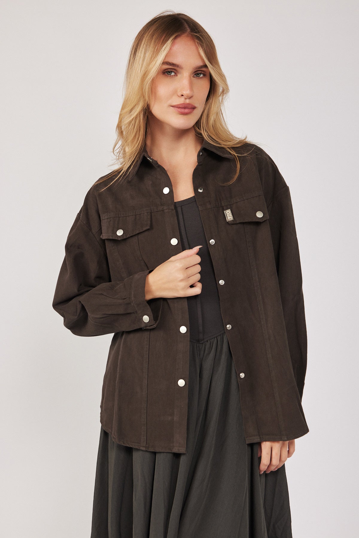 חולצה מכופתרת דריל