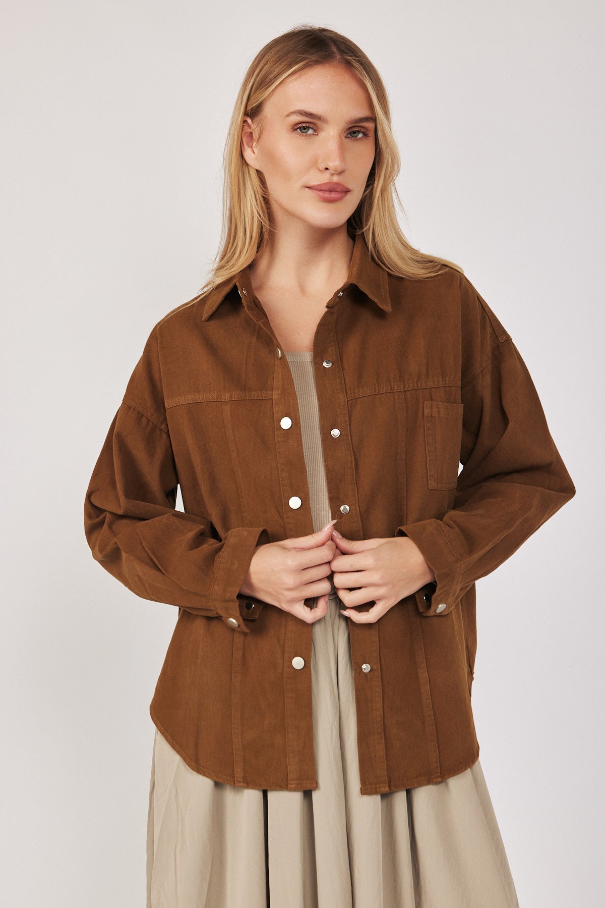 חולצה מכופתרת דריל