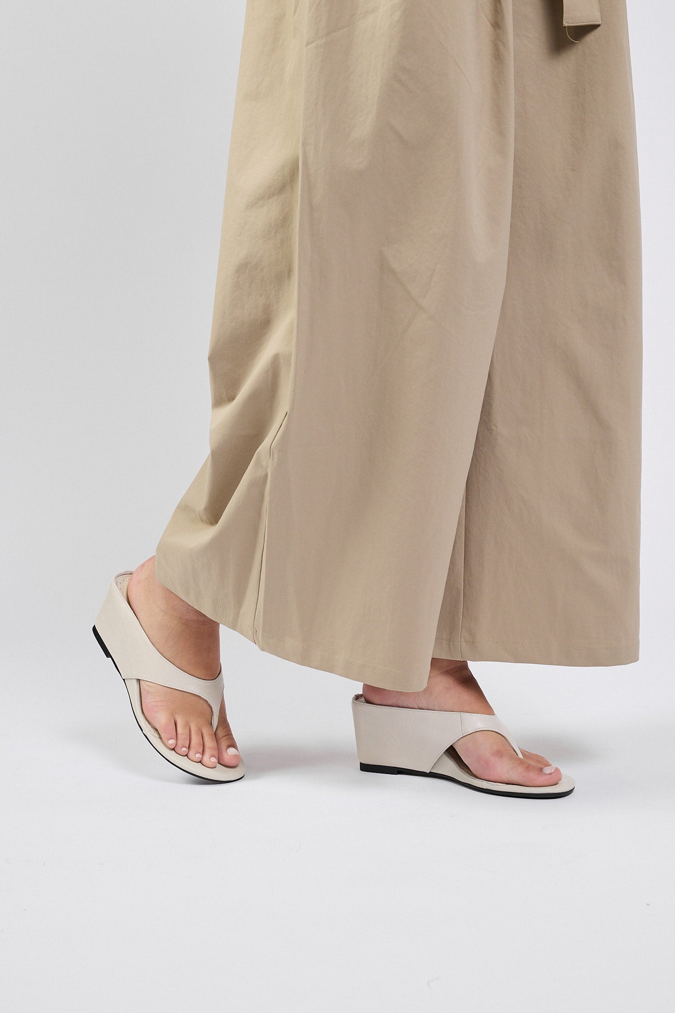 SEVEN heeled flip-flops