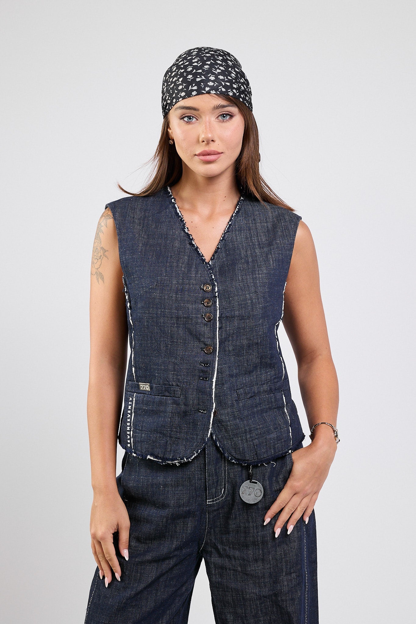Denim vest 770