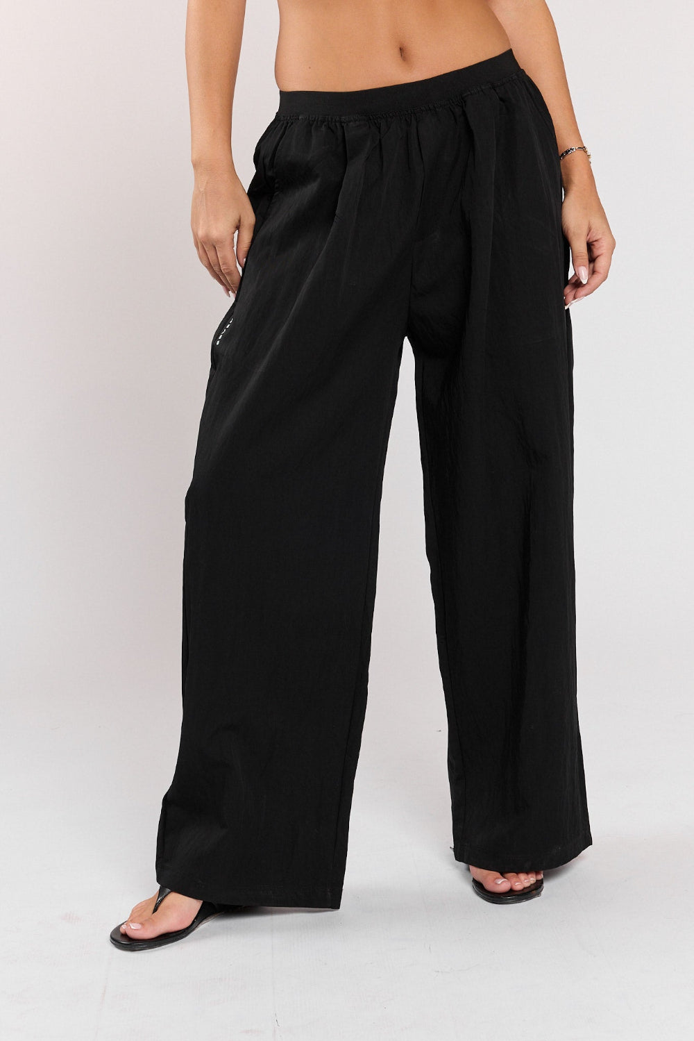 Straight-cut viscose pants 770