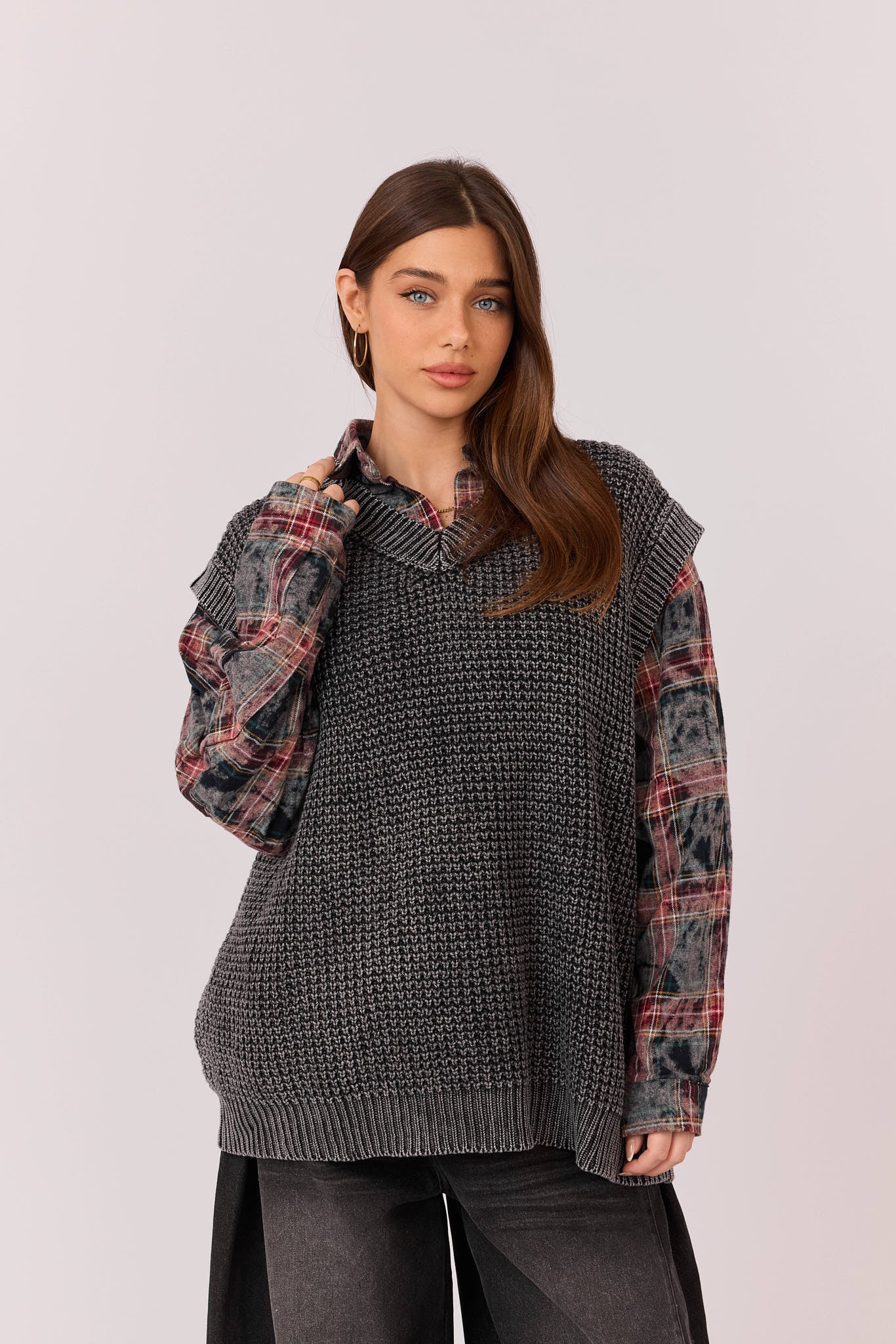 אפודת סריג ווש