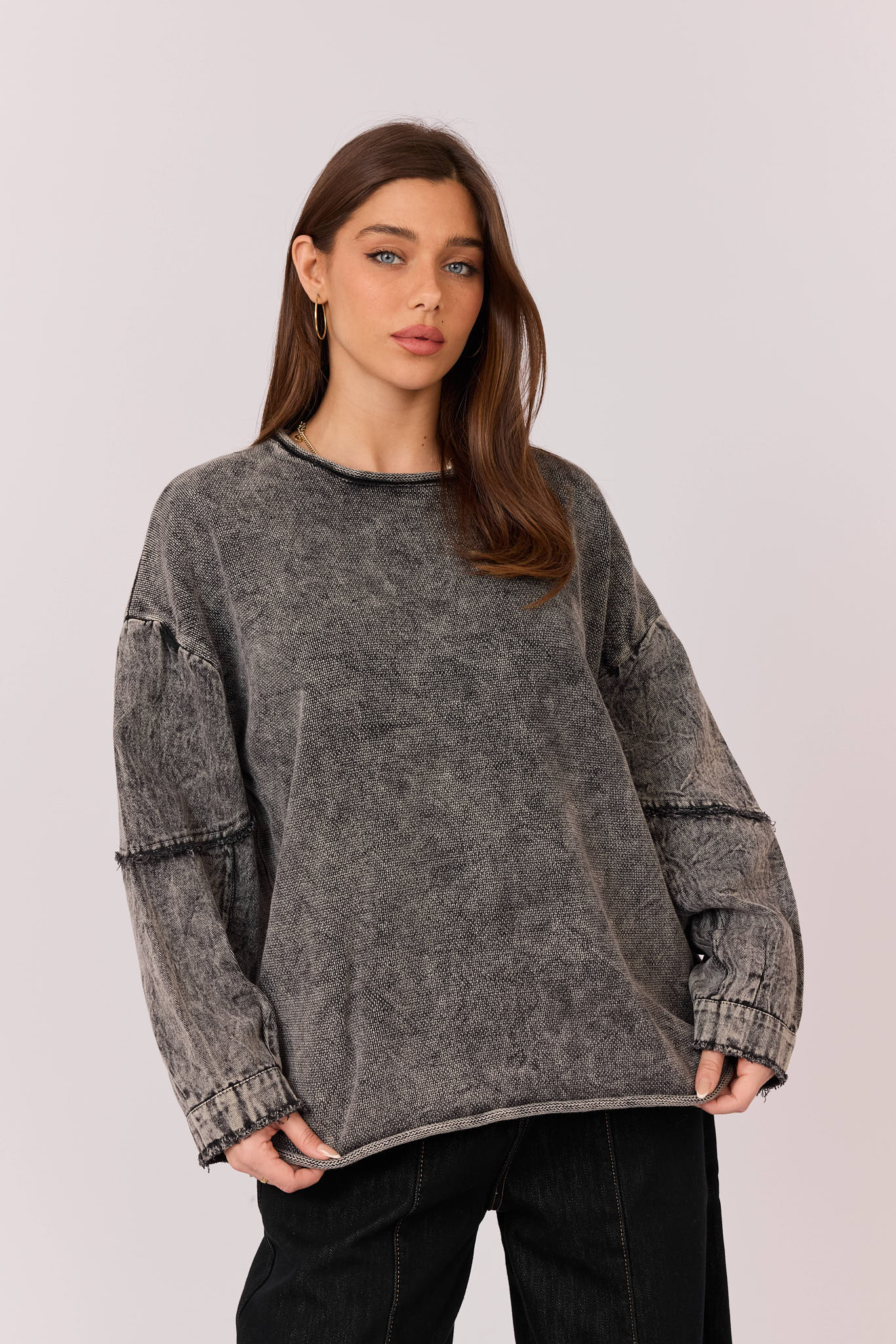 סריג ווש שילוב ג'ינס