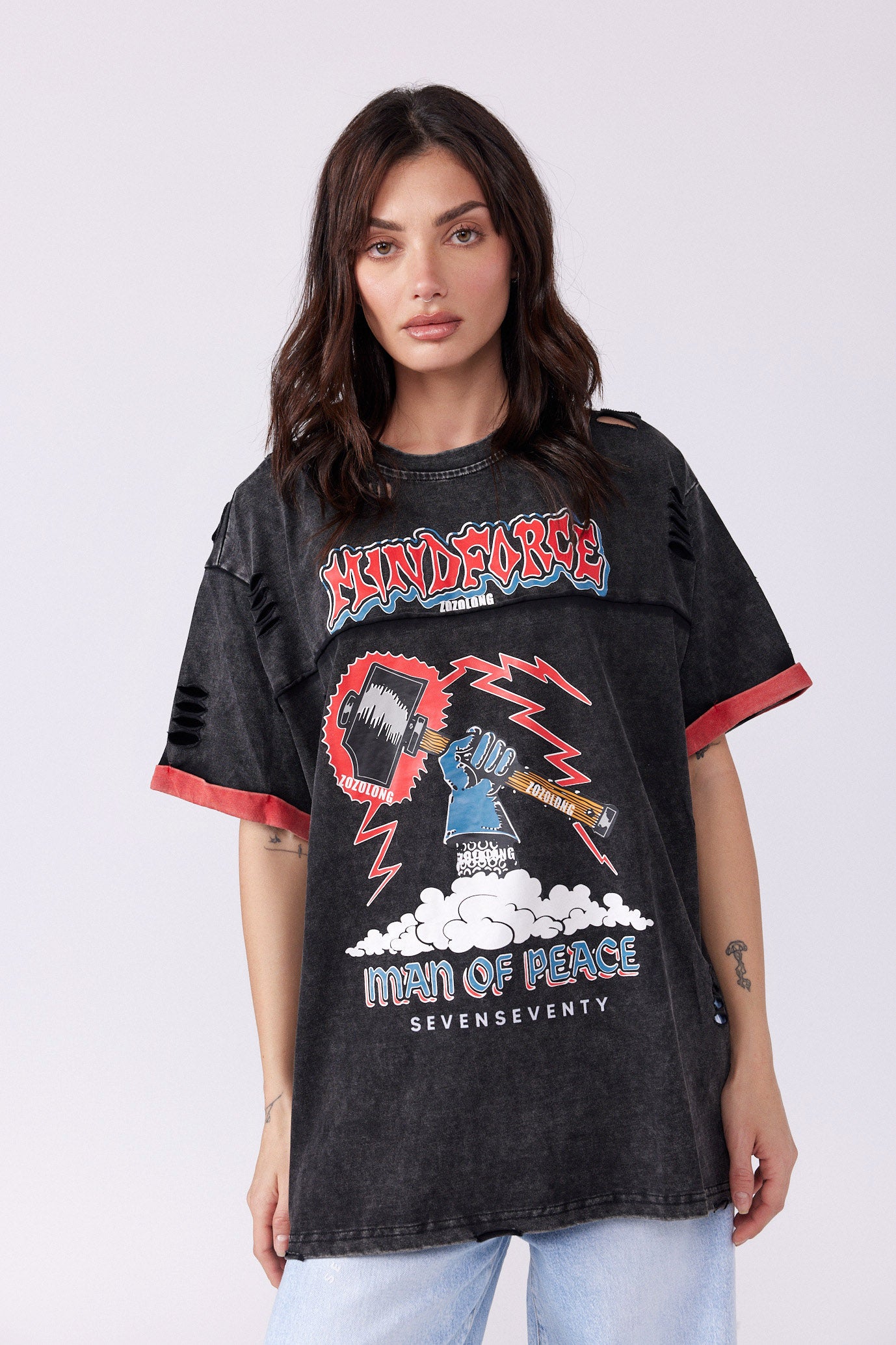 FORCE Ripped T-Shirt