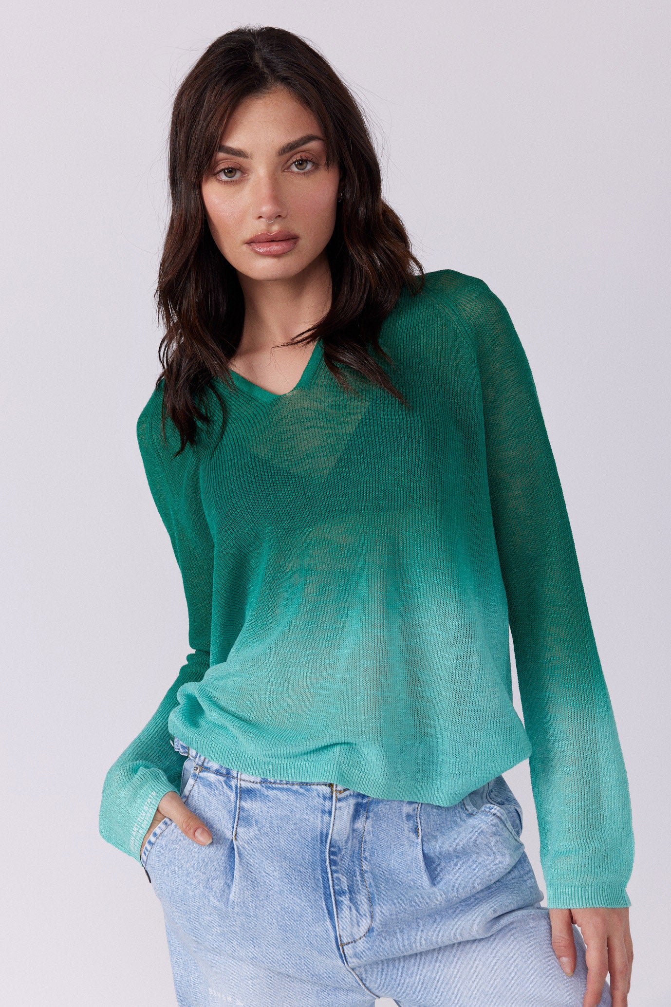 URBAN batik knit shirt