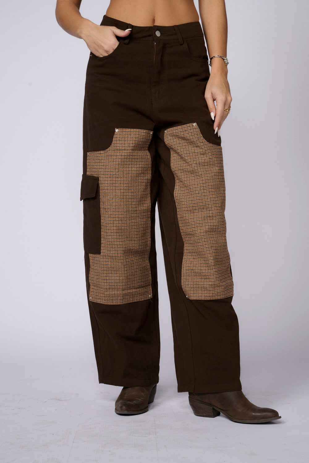 מכנסי דריל שילוב