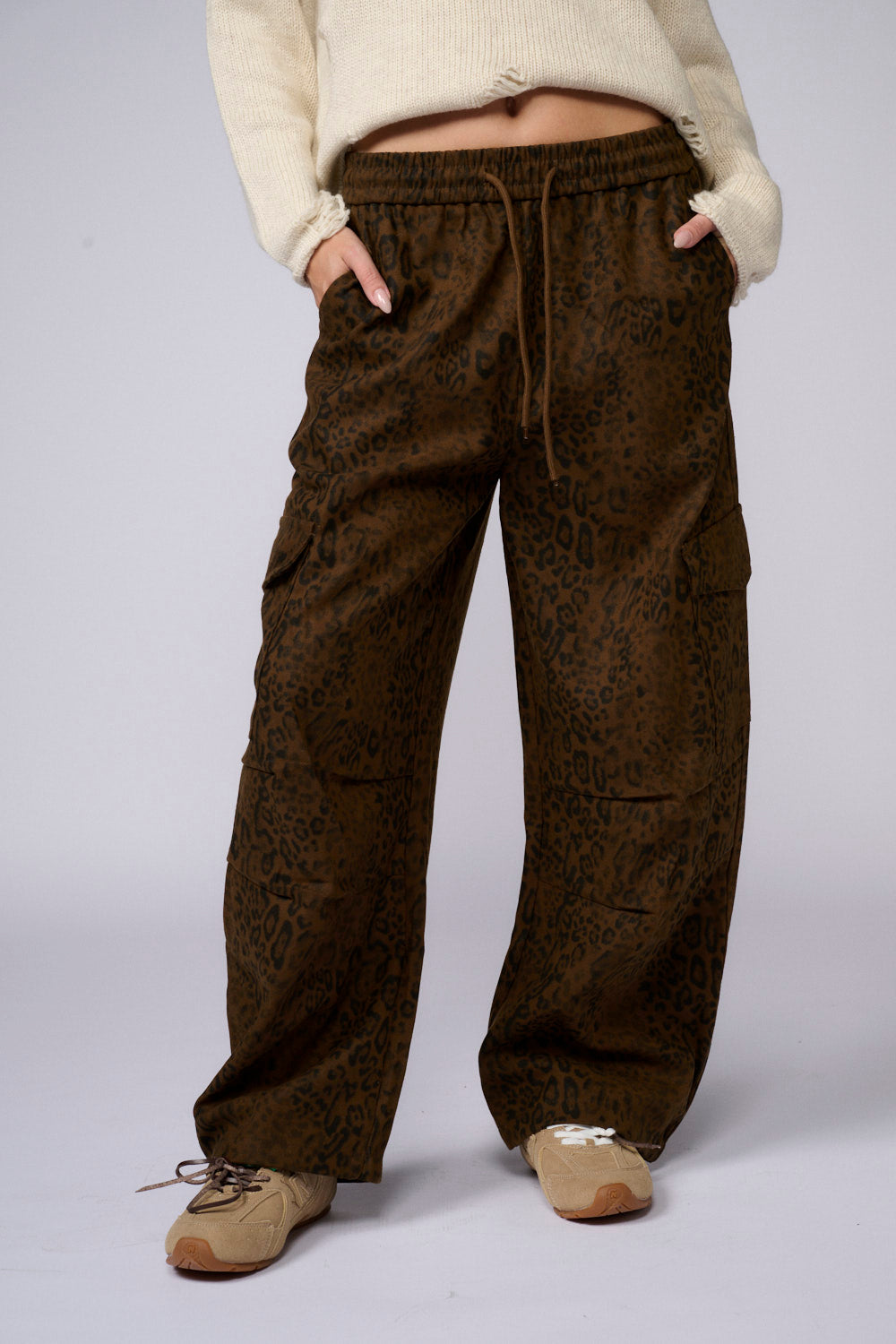 מכנס קרגו מנומר