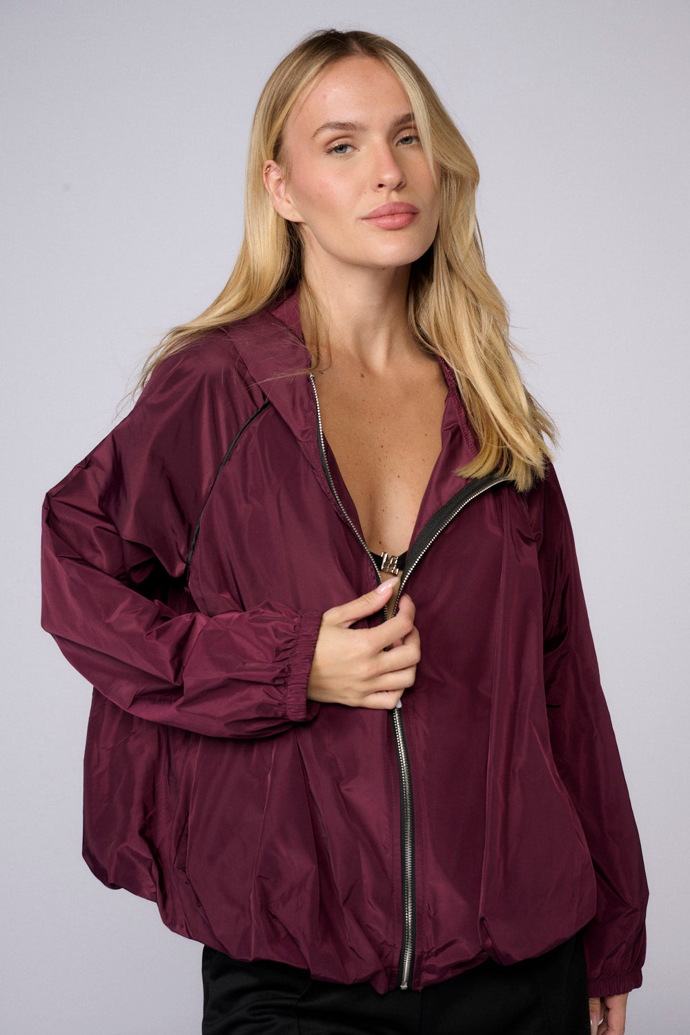 ג'קט ניילון קפוצ'ון בלון