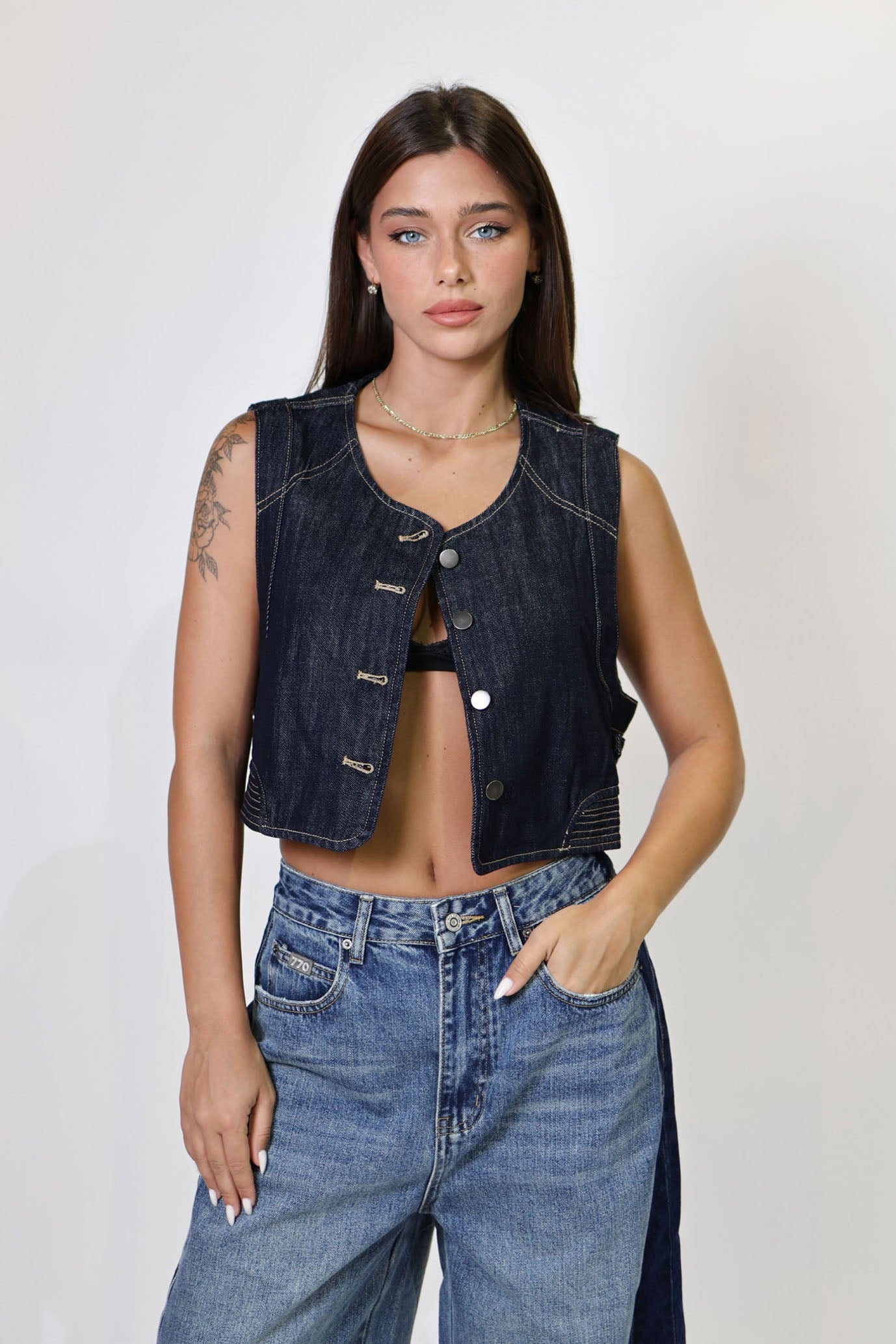 Jeans Vest Sewing 770