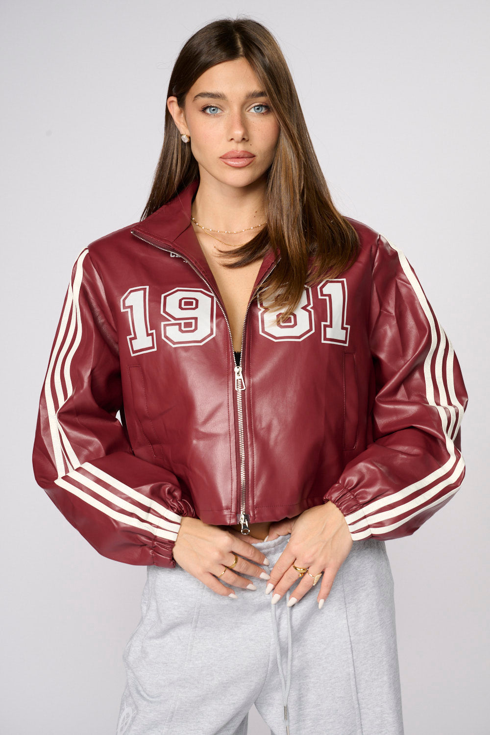 ג'קט דמוי עור 1981