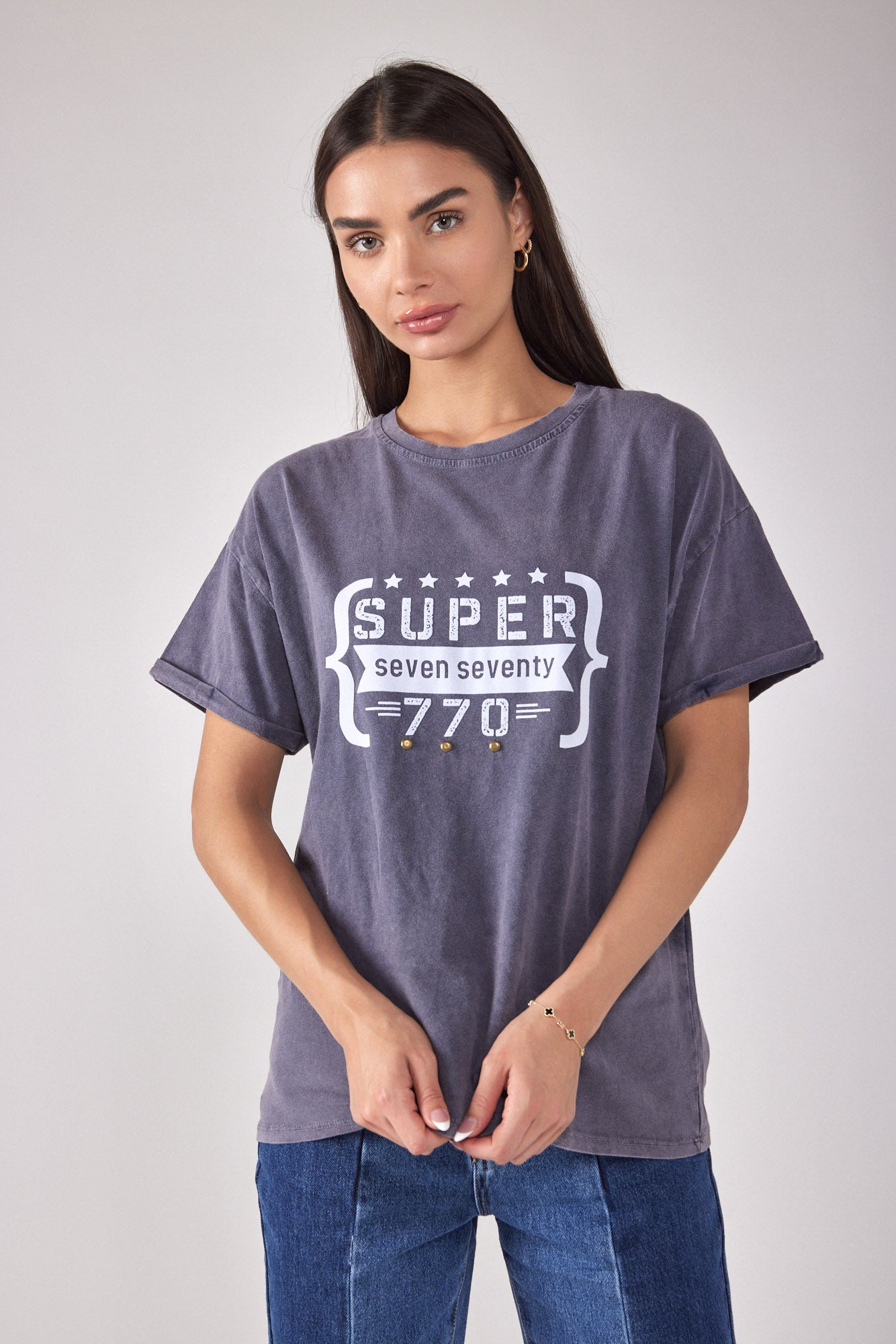 SUPER Nicky Collar T-Shirt