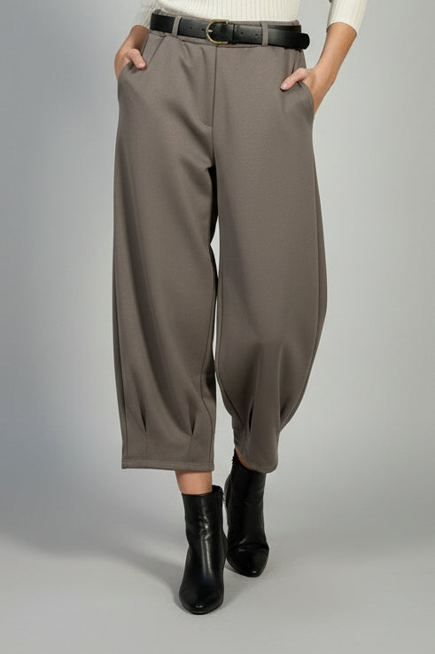 מכנס בשילוב חגורה