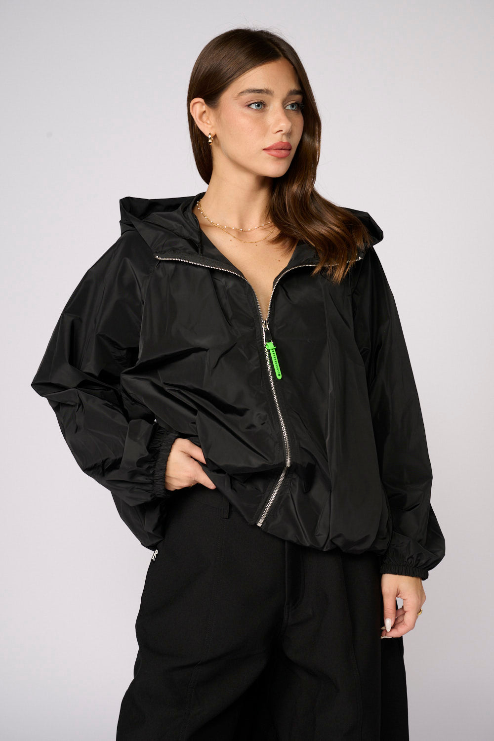 ג'קט ניילון קפוצ'ון בלון