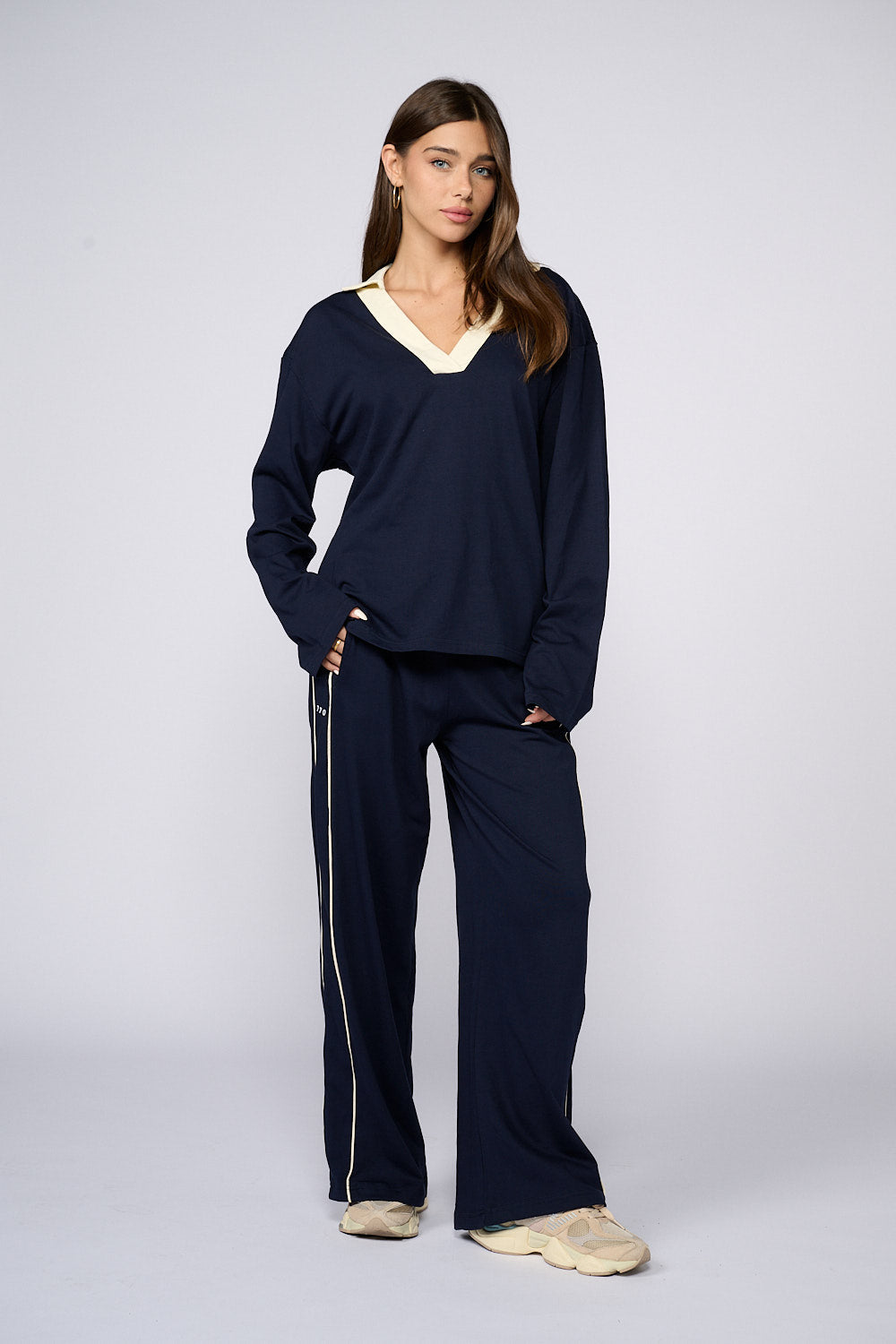 סט חולצת צווארון