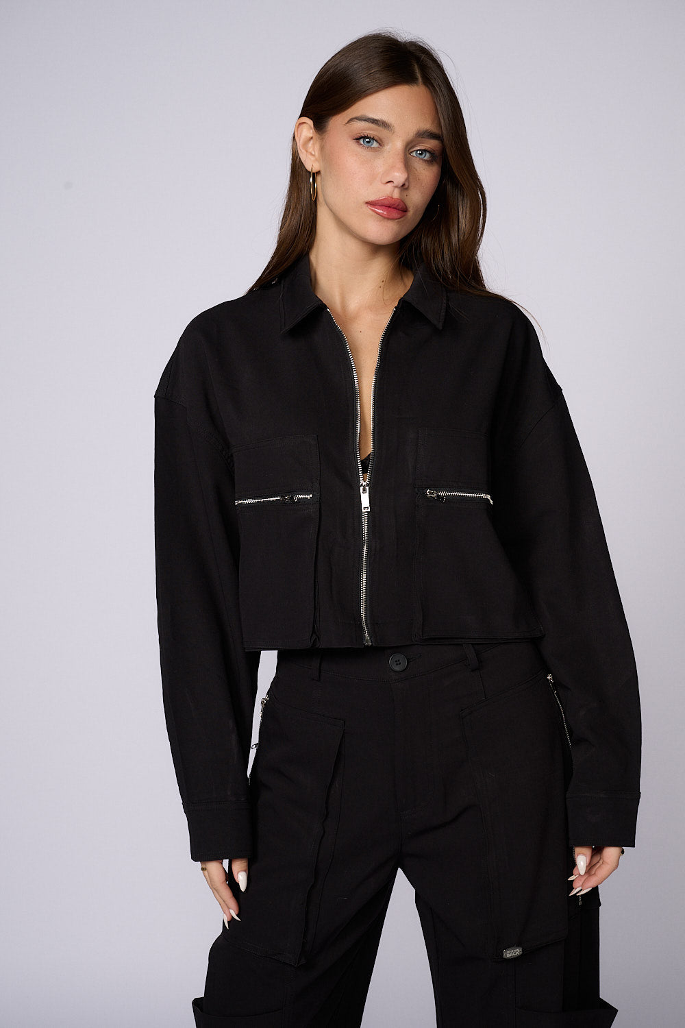 ג'קט רוכסנים קרופ