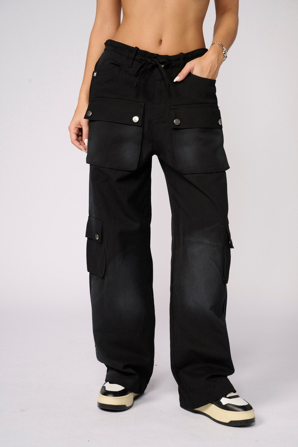 מכנסי קרגו כיסים