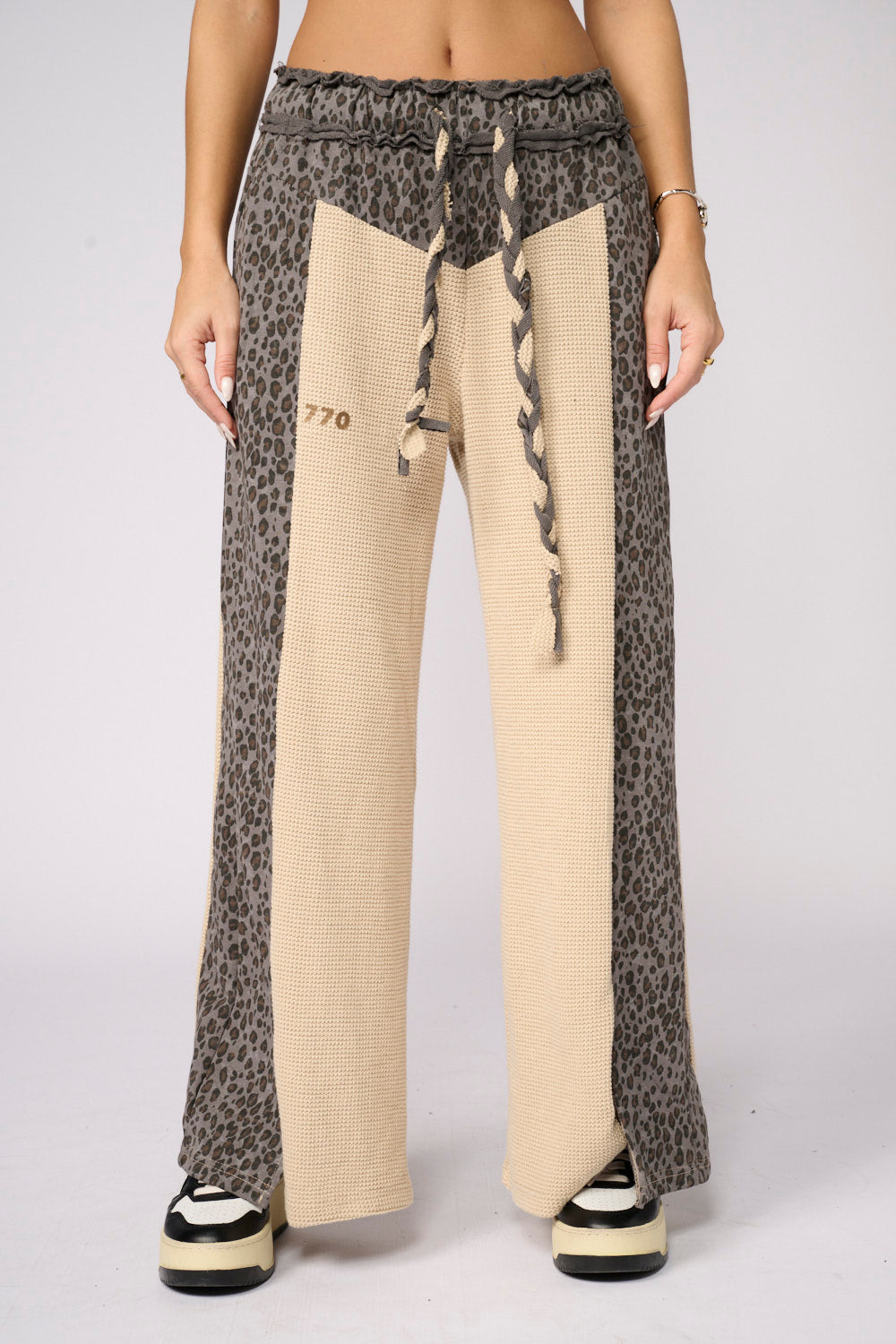 מכנסי שילוב מנומר 770