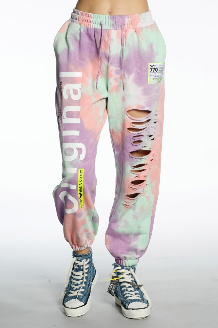 Meeks gang tie online dye sweatpants