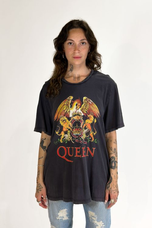 חולצת T וינטג' QUEEN