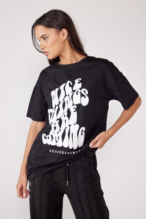חולצת טי צווארון ניקי NICE THINGS