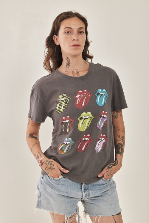 חולצת T וינטאג' LIPS