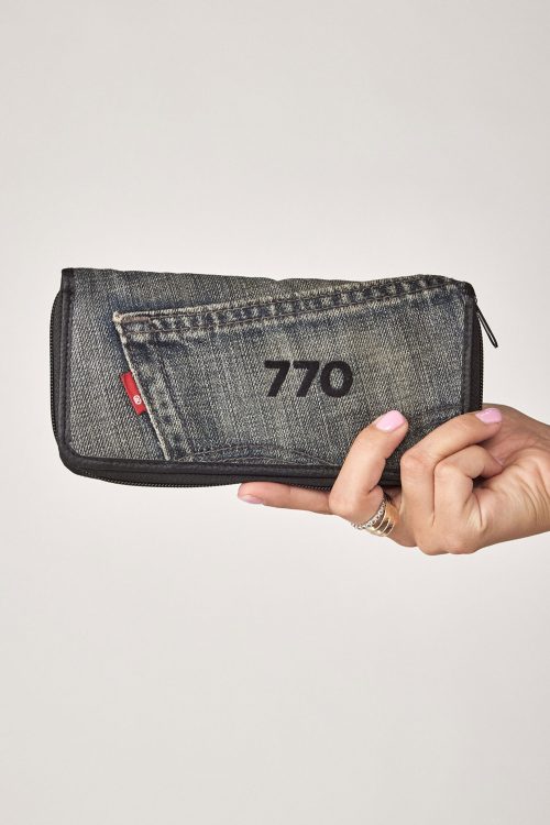 ארנק ג'ינס כיס 770