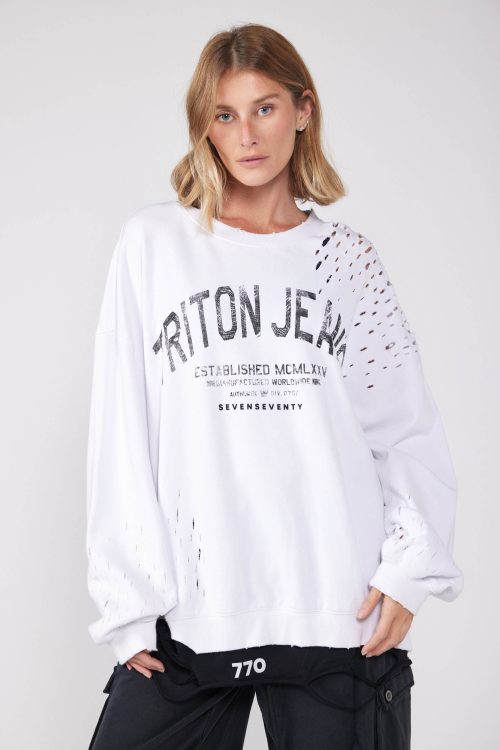 חולצת פוטר אוברסייז JEANS